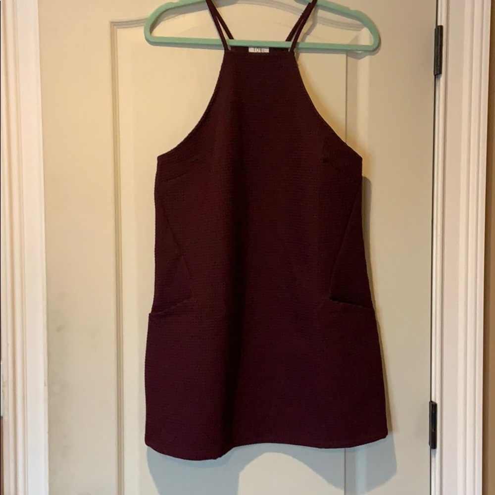 NWT maroon tobi dress